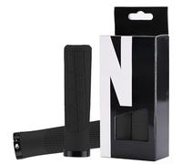 Aluminum Alloy Locking Grips Compatible with Standard 22.2mm Handlebars and Built with TPR Material for Improved Traction (Black)