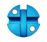 Aluminum Alloy Magnetic Jack Pad 50mm Red(Blue)