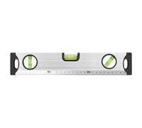Aluminum Alloy Magnetic Level Ruler with 3 Bubbles - Spirit Level | Precise Leveler, Shock Proof Torpedo Levels for Home Renovation, Shelf, Tile, and Woodwork Installation