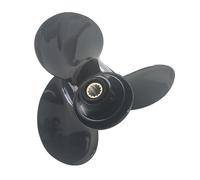 Aluminum Alloy Marine Propeller Semi-solid Squeeze Casting compatible with Me&rc&ur&y 25-70HP Horsepower(10 3/8X14)