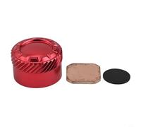 Aluminum Alloy Mechanical Brake Knob for Daiwa Tatula 100/150/200/300/400 Baitcasting Reel, Lightweight 43% Weight Reduction, Enla(RED)