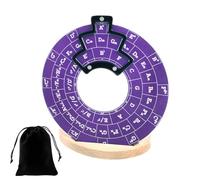 Aluminum Alloy Melody Tool Chord Wheel Precise Easy To Read Circles Of