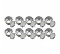 Aluminum Alloy Mini Cake For Tin with Removable Bottom, 2 Inch Round Pudding and Small Baking Pan for Cheesecake, Mousse Cake, Chiffon Cake, Wedding Cake or(10pcs)
