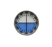 Aluminum Alloy Mini Level Gadget 40 X 10 Mm Angle Meter Having 0-90° Dual-Direction Measurement Glass Lens for Accurate Readings Tape- Backing - for Woodworking Machinery(Silver and Green)