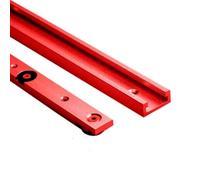 Aluminum Alloy Miter Track and Miter Bar Slider Set for Table Saw Woodworking, 600mm+300mm, Silver