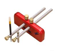 Aluminum Alloy Mortise Marking Gauge for Precise Woodworking and Scribing Tasks with Dual Adjustable Rods