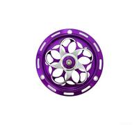 Aluminum alloy motorcycle fan cover accessory for Sprint Primavera 150, designed to improve engine cooling and airflow while adding a stylish protective layer (Purple)