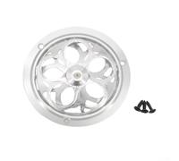 Aluminum alloy motorcycle fan cover accessory for Sprint Primavera 150, designed to improve engine cooling and airflow while adding a stylish protective layer (Silver)