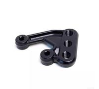 Aluminum Alloy Motorcycle Foot Peg Brackets for Surron For Light Bee X/S Electric Dirt For Bike - Black & Silver, Left and Right Pedal Mounting(Right)