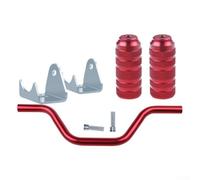 Aluminum Alloy Motorcycle Foot Pegs Pedals Replacement Accessories for Motorcycles, Electric Cars and Scooters(Red)