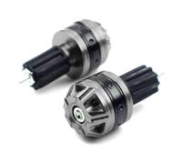 Aluminum Alloy Motorcycle Handlebar End Universal 7/8" 22mm Slir Motocross Handle Accessories Ends Caps(Color-004)