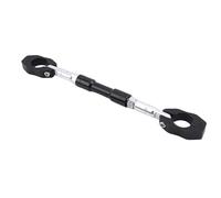Aluminum Alloy Motorcycle Handlebar Reinforcing Balance CrossBar Strengthen Lever Bar Adjustable Universal Stabilizers(Black)