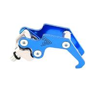 Aluminum Alloy Motorcycle Helmet Hook Double Hooks Design For Motorbikes Things Red Blue Gold Silver Green 64 X 44mm 50g (Blue)
