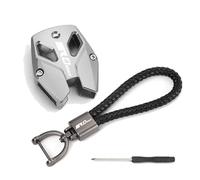 Aluminum alloy motorcycle key protective shell/cov For VOGE SR4MAX SR4 MAX Sr4max 2022 2023 2024 Motorcycle Aluminum Electronic Start Key Case Cover Shell Chain Keyring(W7)