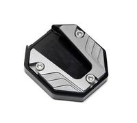 Aluminum Alloy Motorcycle Kickstand Extender Foot Side Stand Extension Foot Pad Support Plate Motorbike Accessories D7YA(7)