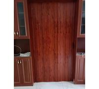 Aluminum Alloy Multifold Concertina Sliding Door, Folding Accordion Door Screen with Hardware, Interior Doorway Cupboard Front Room Foldable Gate