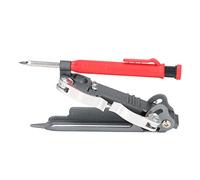 Aluminum Alloy Multifunctional Woodworking Compass Contour Gauge for DIY Work with Clear Scale Measuring Scribing Contour Gauge