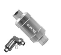 Aluminum Alloy Oil Filter - Adapter Replacement Part - Washable Oil Pre Filter,for Workshop Garage Lab Routine Upkeep Seasonal Maintenance Preventive Care Home