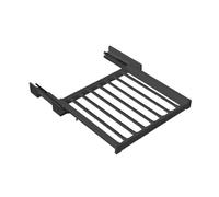 Aluminum Alloy Over-the-Washing Machine Drying Rack, Hidden Pull-Out Pants Drawer, Retractable, 35kg Load Capacity(Black,850-1200mm)