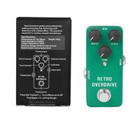Aluminum Alloy Overdrive Pedal With Flexible Practice Pedal For Guitarists And Vintage Sound Enthusiasts Live Performances Equipment