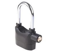 Aluminum Alloy Padlock with Audible Alarm, Anti-Theft Security Lock for Bags, Lockers, and Storage