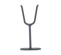 Aluminum Alloy Painting Spray Holder Stand Wall Mount Rack For Standard Airbrush Tools Workshop Storage Black 17cm