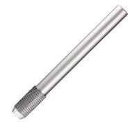 Aluminum Alloy Pencil Tool, Adjustable Pencil Extender - Lightweight - Durable (1Pcs-Silver)