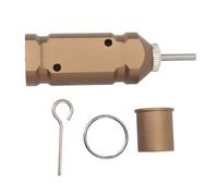 Aluminum Alloy Perimeter Trip Alarm Early Warning Security System for Camping and Property Safety (Coffee)