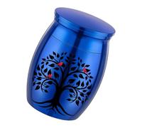 Aluminum Alloy Pet Debris Artifact Jar Safe Ending Cenotaph Display for Dear Partner Decorative Pet Cremation Container
