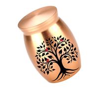 Aluminum Alloy Pet Debris Artifact Jar Safe Ending Cenotaph Display for Dear Partner Decorative Pet Cremation Container