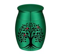 Aluminum Alloy Pet Debris Artifact Jar Safe Ending Cenotaph Display for Dear Partner Decorative Pet Cremation Container