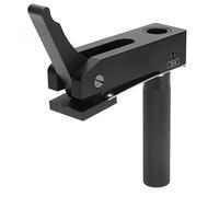 Aluminum Alloy Press Plate Clamp, 60mm Capacity 3 Position Toggle Fixture with Stainless Steel Cylinder for Fast Workbench Material Holding (19 mm (3/4 ''))