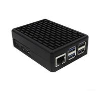 Aluminum Alloy Protective Housing for Raspberry Pi 5 Supporting Motherboard Safety and Natural Heat Transfer Through Conductive Structural Elements (Protective case)