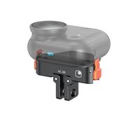 Aluminum Alloy Quick Release Charging Mount with Magnetic Attachment Type C Port 1/4 Screw Adapter for Insta360 GO Ultra