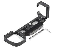 Aluminum Alloy Quick Release L Shaped Bracket Hand Grip Holder forA6000 Mirrorless Camera, Lightweight, Portable with Detachable Handle, Compatible with AS Quick Release Bracket