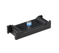 Aluminum Alloy Quick Release Mount For Action Cameras With 1/4" Screw Tripod Adapter And Cold Shoe Extension Functional Expansion Camera Mount