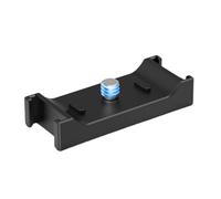 Aluminum Alloy Quick Release Mount For Action Cameras With 1/4" Screw Tripod Adapter And Cold Shoe Extension Functional Expansion Camera Mount