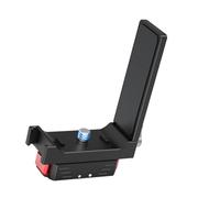 Aluminum Alloy Quick Release Mount For Action Cameras With 1/4" Screw Tripod Adapter And Cold Shoe Extension Functional Expansion Camera Mount