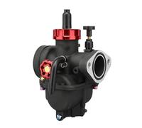 Aluminum Alloy Racing Carb Racing 2T 4T Motorcycle Carburetor PE17 19 22 24 26 28mm Flange With Jets FIT For GY6 YAMAHA FIT For Honda ATV 50cc-350cc(PE19mm Black)