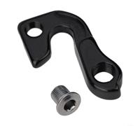 Aluminum Alloy Rear Derailleur Hanger for GT For Aggressor For Zaskar Bicycle Frame Bracket Tail Hook Rear Gear Mech Compatible Replacement Accessory (Black)
