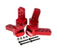 Aluminum Alloy Rear Upper Link Riser Anti-squat Mounts for AR44 Axle 1/10 RC Rigs Crawler Axial SCX10 II Chassis DIY Upgrade(Rot)