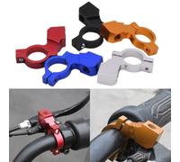 Aluminum Alloy Rearview Mirror Base Bracket For Electric Motorcycle Fixed Mounting Frame 8MM Hole Secure Viewing Angle Stable(1PCS black)