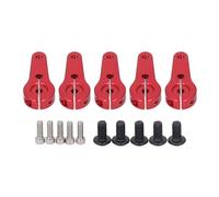 ALUMINUM ALLOY RED RC SERVO HORN ARMS 25T 31MM METAL STEERING for RC CAR REDCAT AXIAL SCX10 D90
