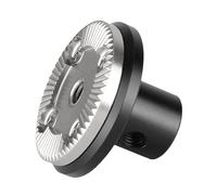 Aluminum Alloy Rosette Mount Adapter Stand Standard M6 Thread Hole For 15mm Camera Round Rod Shoulder Rack