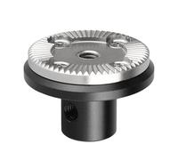 Aluminum Alloy Rosette Mount Adapter Stand Standard Thread Hole For 15mm Camera Round Rod Shoulder Rack Camera Cage Accessories