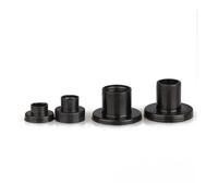Aluminum Alloy Round Spacer,Stainless Steel Washers Flat, Screw Nylon Transistor Rings The Step T-Type Plastic Gasket Insulation