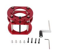 Aluminum Alloy Router Base, Strong Grip 4 Jaw Clamping Handle Lifting with Microjig GRR Ripper 3D Pushblock Bundle