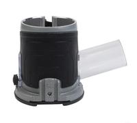 Aluminum Alloy Router Base with Dust Collection Port Compatible with Various Trimming Machines for Efficient Woodworking Operations