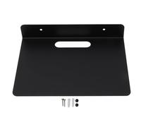 Aluminum Alloy Router Bracket Wall Mount Storage Rack for Projector Set Top Box Camera Applicable to Living Room Bedroom Office (L)