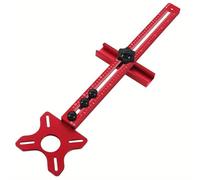 Aluminum Alloy Router Circle Cutting Jig | Adjustable Milling Groove Bracket for Woodworking | Quick - Release Design/Detachable Base | Compatible with Various Boards (Without Base)(Without Base)